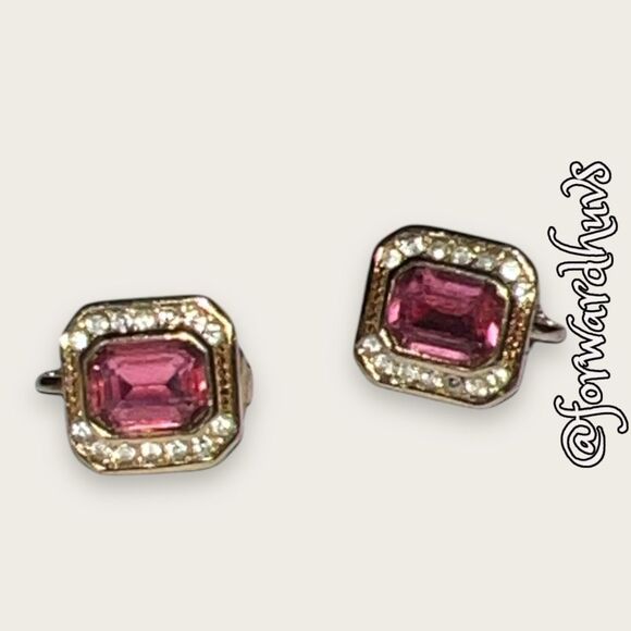 Chr Dior | Christian Dior Germany | Clip On Rhinestone Earrings - Picture 5 of 11